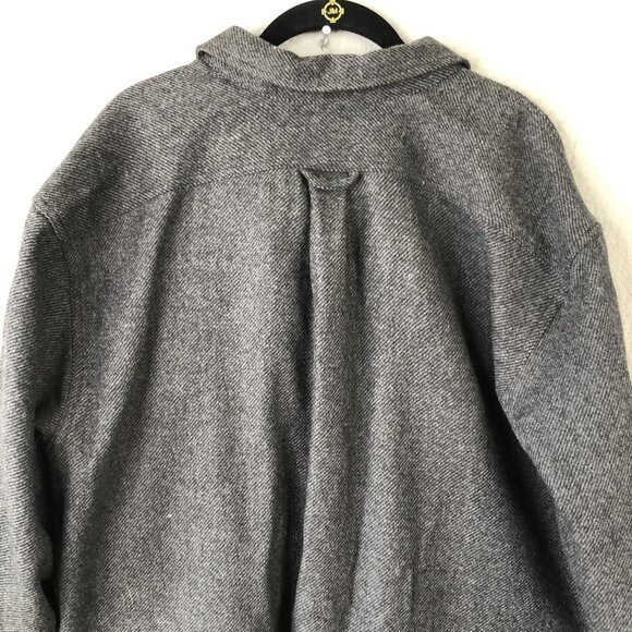 Filson Shirt Jacket Mens 2XL Gray Wool Blend Button Up Seattle Workwear Outdoor - Picture 10 of 15